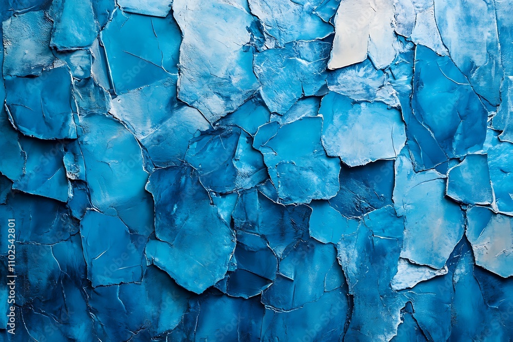 Obraz premium Blue stone texture background