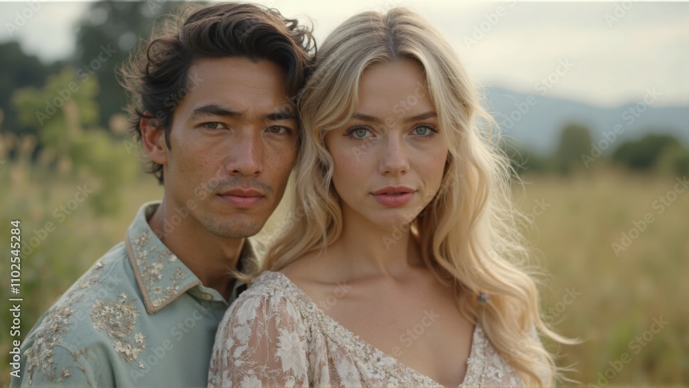 portrait of couple