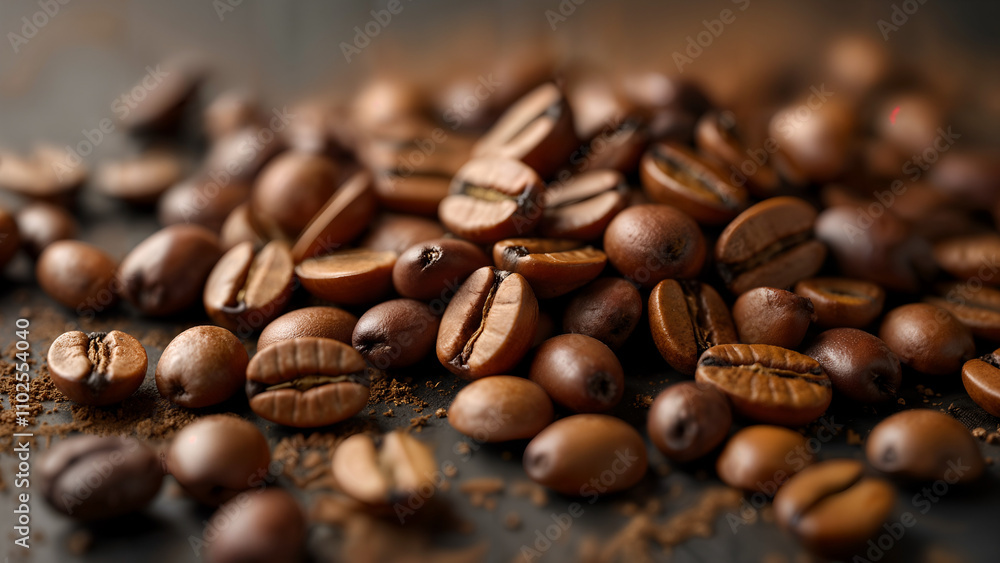 Cuban Coffee Beans: A Vibrant Artistic Display Cuban Coffee Beans: A Vibrant Artistic Display