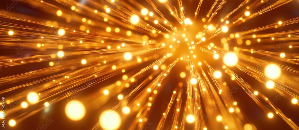 A vibrant burst of golden light resembling fireworks or abstract energy. A vibrant burst of golden light resembling fireworks or abstract energy.