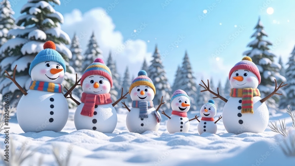 Snowman, Snowmen Postcard Image
Snowman, Snowmen Postcard Image