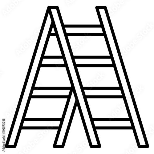 Ladder  Icon Element For Design