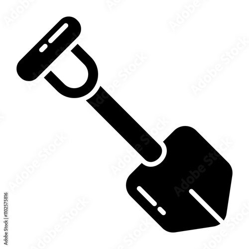 Shovel  Icon Element For Design