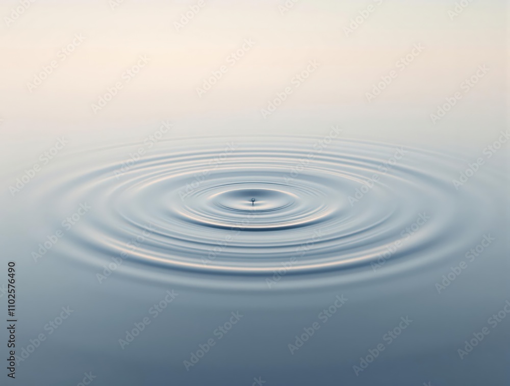 Water Ripples on a Soft Surface Water Ripples on a Soft Surface