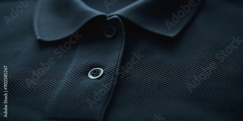 polo shirt close-up Generative AI