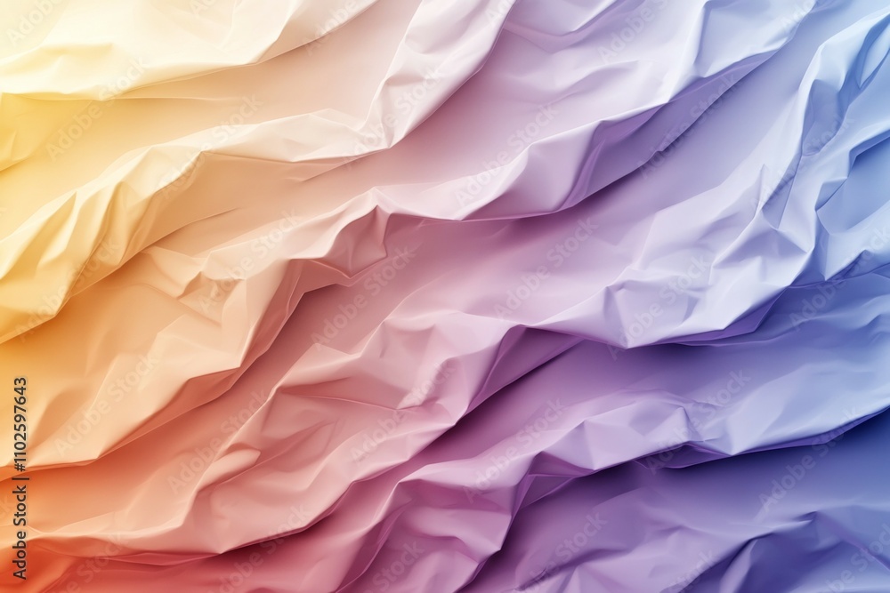 A colorful piece of paper with a rainbow pattern A colorful piece of paper with a rainbow pattern