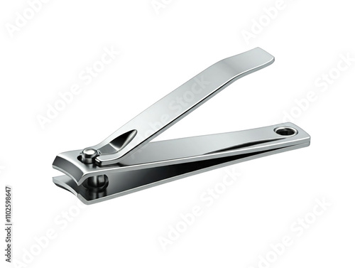 Nail clippers isolated on transparent background