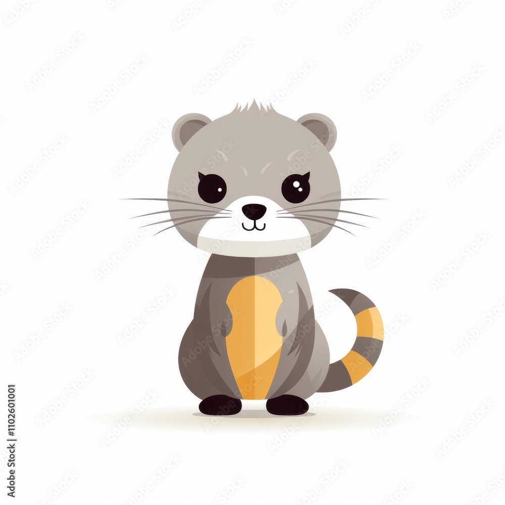 Cute and Playful Cartoon Otter Character Design, Perfect for Children's Books, Illustrations, and Fun Educational Materials Featuring Adorable Animal Design Elements Cute and Playful Cartoon Otter Character Design, Perfect for Children's Books, Illustrations, and Fun Educational Materials Featuring Adorable Animal Design Elements