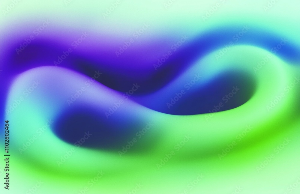 A colorful swirl of blue and green A colorful swirl of blue and green
