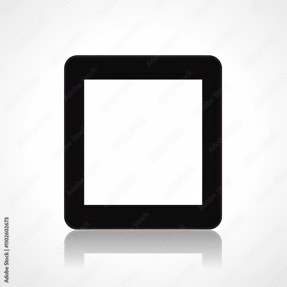 Minimalist Black Square Frame on a White Background for Displaying Artwork, Photos, or Creative Designs in Modern and Elegant Settings Minimalist Black Square Frame on a White Background for Displaying Artwork, Photos, or Creative Designs in Modern and Elegant Settings