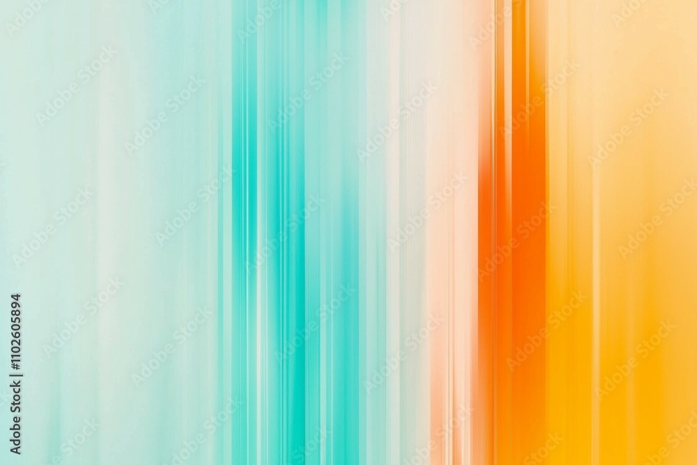 A colorful striped background with blue, green, and orange stripes A colorful striped background with blue, green, and orange stripes