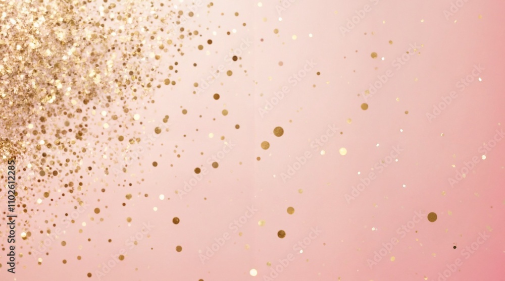 warm coral pink with golden sparkles adding a rich elegant feel warm coral pink with golden sparkles adding a rich elegant feel