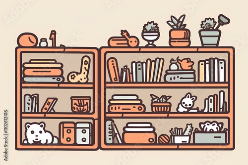 illustration of a kitchen interior