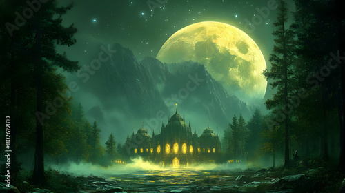 Enchanted Forest Castle Ill...