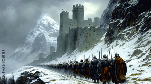 Winter Fortress Illustratio...
