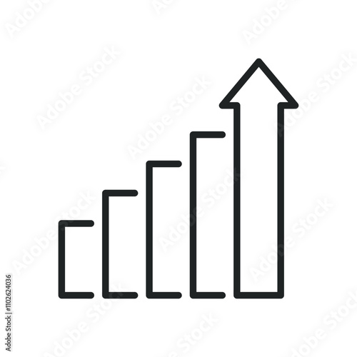 Increase thin line icons. Editable stroke and Perfect pixel on transparent background