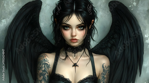 Dark Angel Illustration: Go...