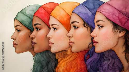Watercolor Illustration of ...