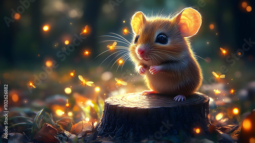 Enchanted Mouse Illustration