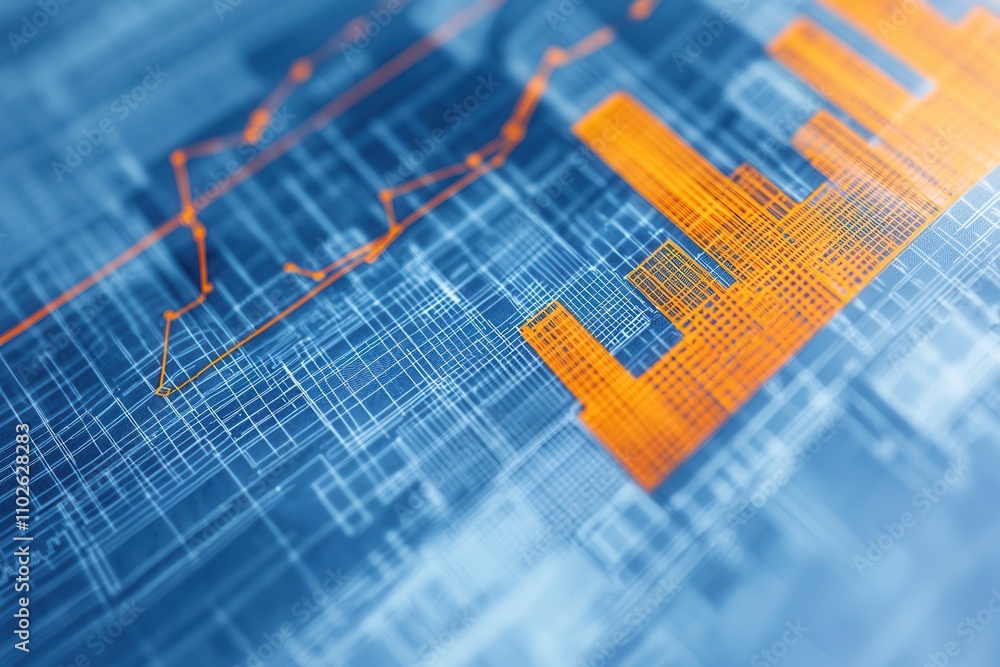 Organization structure and mission, A dynamic, abstract background featuring blue lines and orange graphs, representing data analysis and statistical trends. Organization structure and mission, A dynamic, abstract background featuring blue lines and orange graphs, representing data analysis and statistical trends.