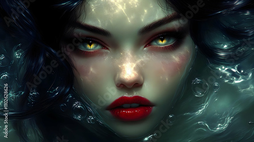 Submerged Beauty Digital Pa...