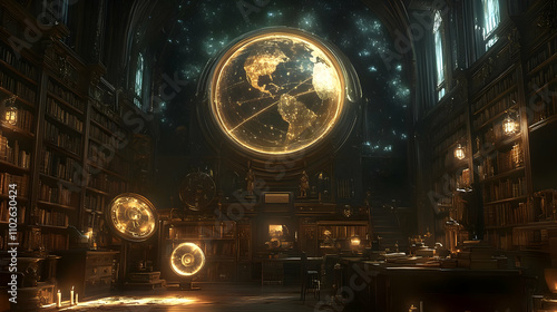 Enchanted Library 3D Render...