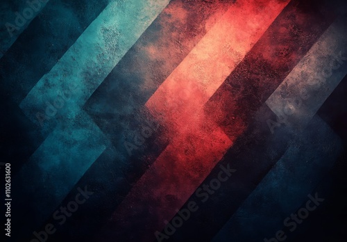 Abstract Red Blue Diagonal Texture Background