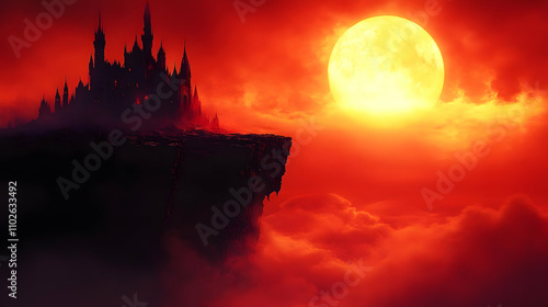 Crimson Castle Clifftop Fan...