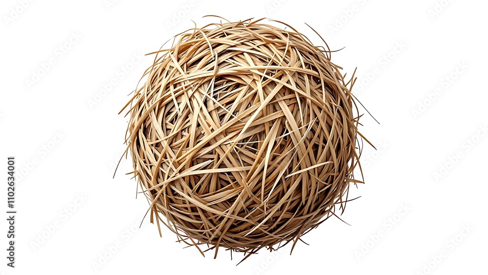 One single tumbleweed isolated on white background One single tumbleweed isolated on white background