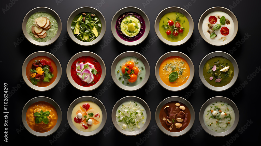 soups in a bowls soups in a bowls