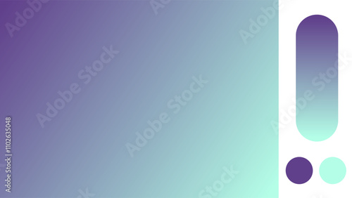 Purple and Aqua gradient background with light blurred pattern. Abstract illustration with gradient blur design. Blurred colored abstract background. Colorful gradient. Vector illustration