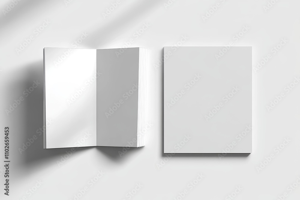 Minimalist White Blank Greeting Card Mockup Simple Elegant Design Clean Presentation Minimalist White Blank Greeting Card Mockup Simple Elegant Design Clean Presentation