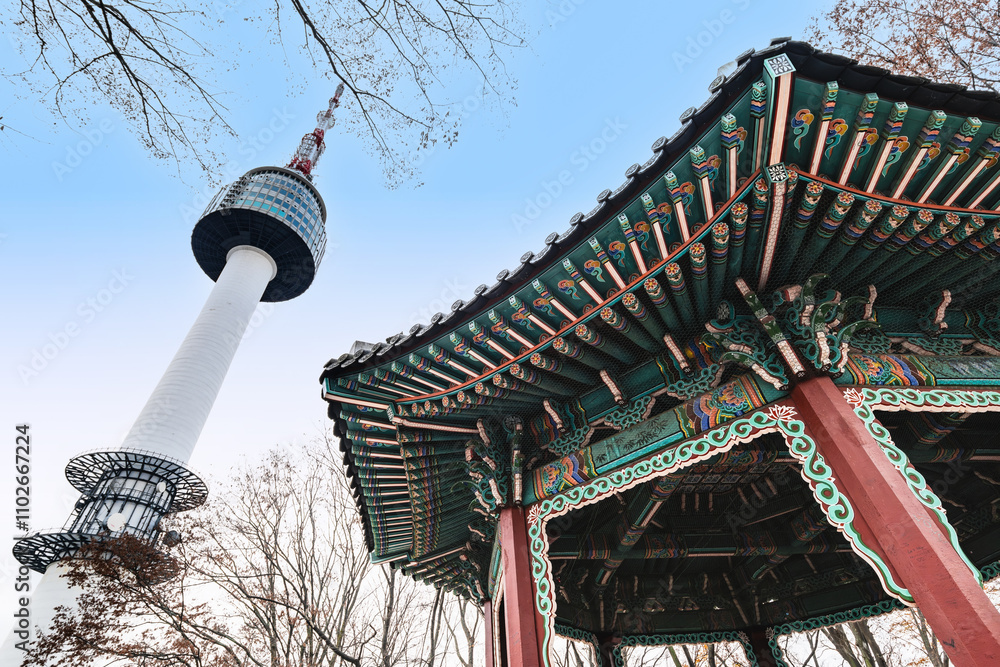韓国 Nソウルタワー(旧南山タワー)