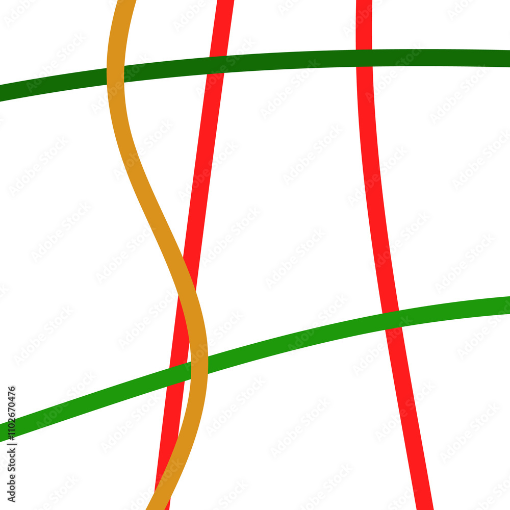 Red green orange graphic lines background Red green orange graphic lines background