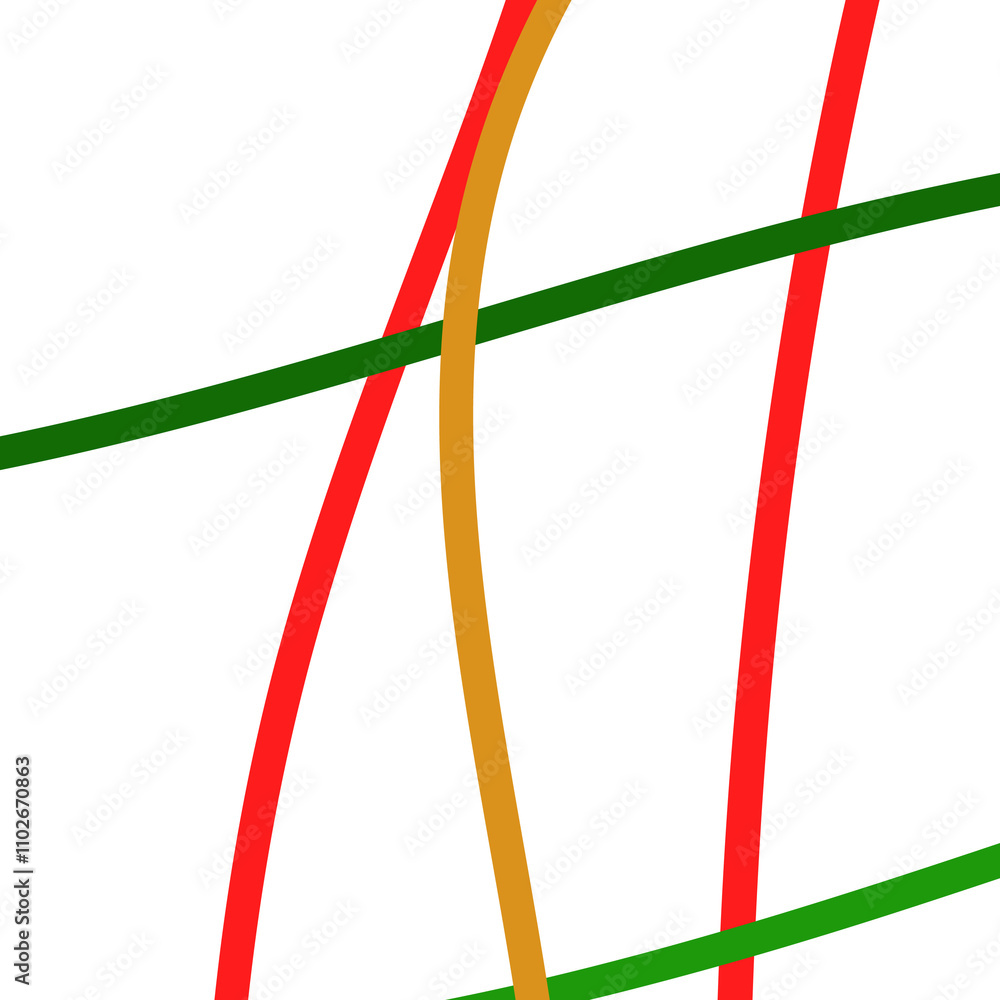 Red green orange graphic lines background Red green orange graphic lines background