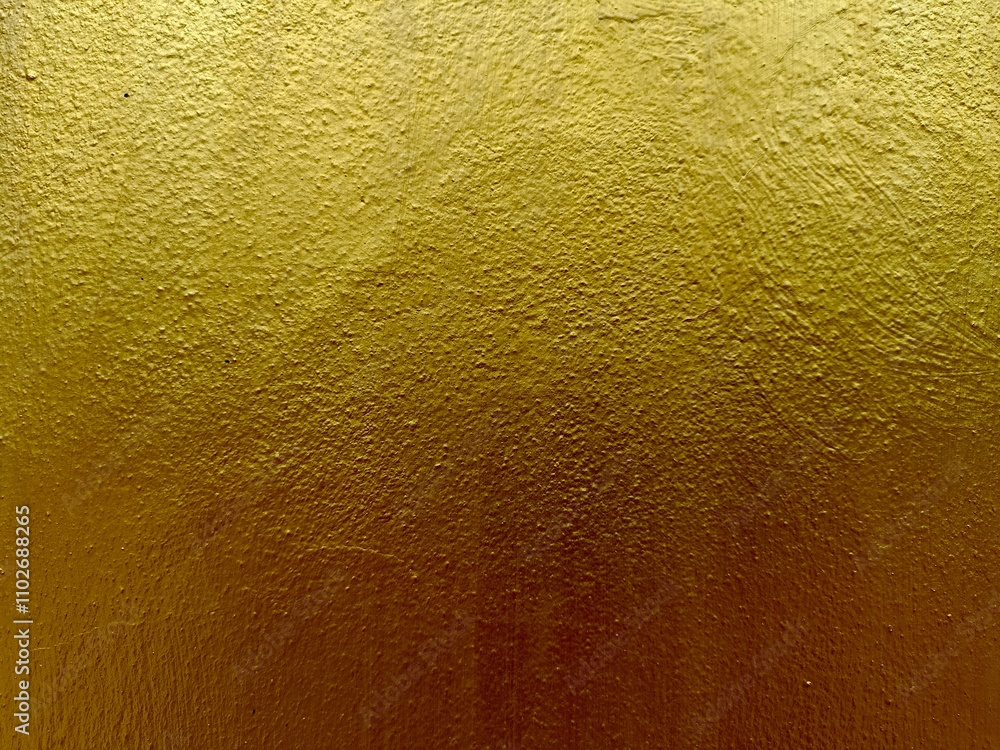 Gold cement wall background Gold cement wall background