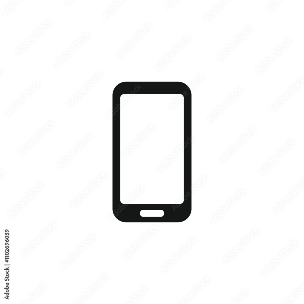 Smart phone icon template vector illustration Smart phone icon template vector illustration