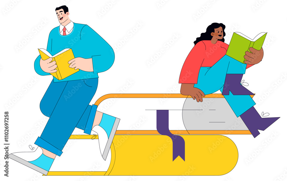Business man. Flat Vector Illustration Business man. Flat Vector Illustration