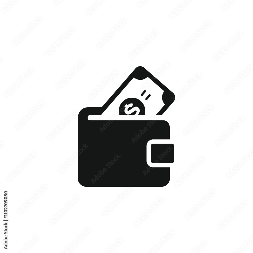 Wallet icon template vector illustration Wallet icon template vector illustration