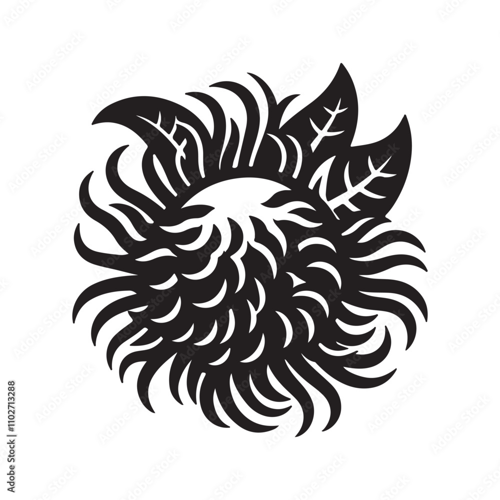 Obraz premium abstract floral ornament