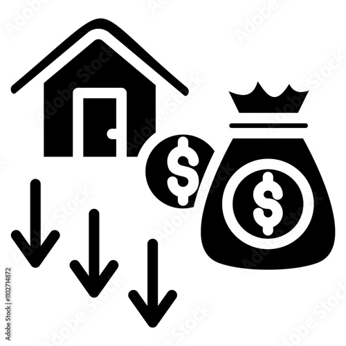 Asset Depreciation Icon