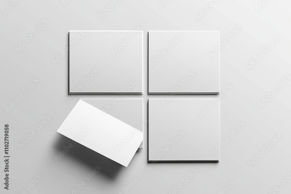 Blank Trading Card Mockup High Resolution 3D Render Minimalistic Design White Background Blank Trading Card Mockup High Resolution 3D Render Minimalistic Design White Background