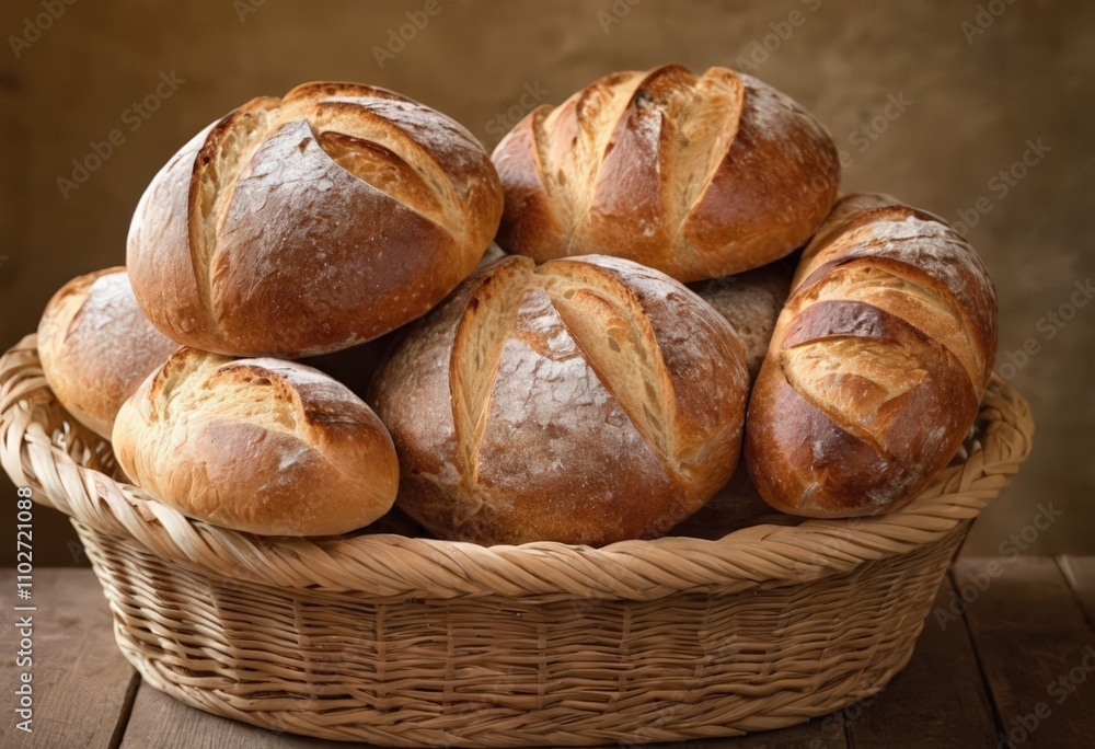 bread in basket bread in basket