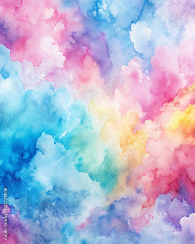 Watercolor Texture Background and Color Trends