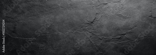 Wallpaper Mural dark gray grunge concrete wall rough stone texture black white industrial background Torontodigital.ca