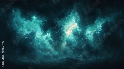 Wallpaper Mural Captivating Swirling Cosmic Nebula An Ethereal Journey Through the Mysteries of the Universe Torontodigital.ca