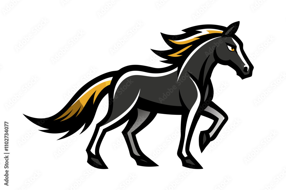Horse Mascot Vector Illustration for Branding and Design Horse Mascot Vector Illustration for Branding and Design