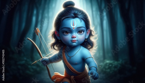 Cute Lord ram photo