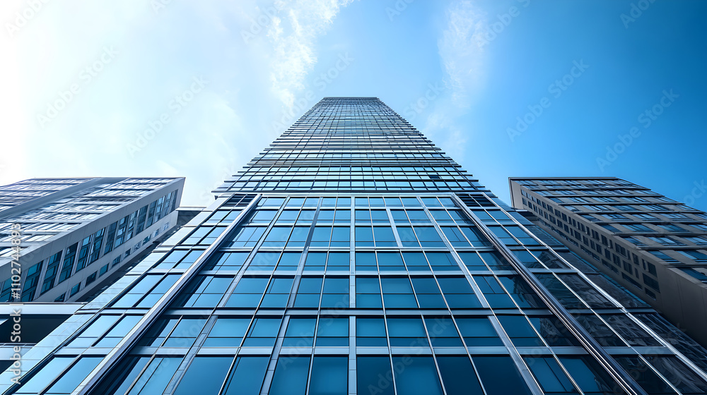Luxurious Modern Urban Residential Tower with Panoramic Cityscape Views and Rooftop Amenities Luxurious Modern Urban Residential Tower with Panoramic Cityscape Views and Rooftop Amenities