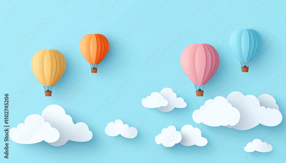 Fototapeta premium Minimalist background for creative design